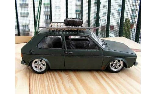 Volkswagen Golf GTI 1/18 Solido rusty coche miniatura