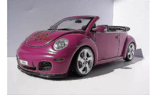 Volkswagen New Beetle Cabriolet 1/18 Autoart preparation porsche coche miniatura