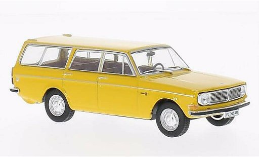 Volvo 145 Base 1/43 WhiteBox amarillo 1973 coche miniatura