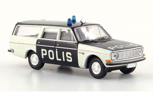 Volvo 145 Base 1/87 Brekina Polis Polic&iacute;a Suecia coche miniatura