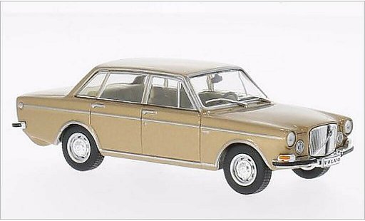 Volvo 164 Base 1/43 WhiteBox gold 1968 coche miniatura