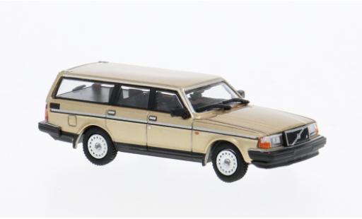 Coche miniatura Volvo 240 1/87 Minichamps GL Break gold 1:87 Volvo 240 1/87 Minichamps GL Break gold 1:87 coche miniatura
