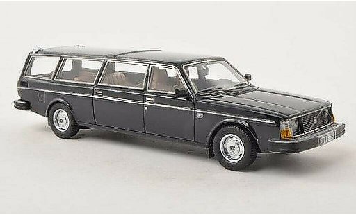 Volvo 245 Base 1/43 Matrix Transfer azul coche miniatura