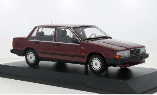 Coche miniatura Volvo 740 1/18 Minichamps GL rojo 1:18 Volvo 740 1/18 Minichamps GL rojo 1:18 coche miniatura