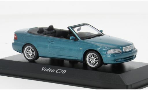 Volvo C70 1/43 Maxichamps Cabriolet blau 1:43 coche miniatura