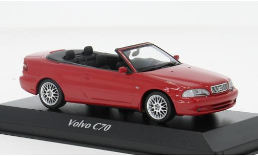 Volvo C70 1/43 Maxichamps Cabriolet rojo 1:43 coche miniatura