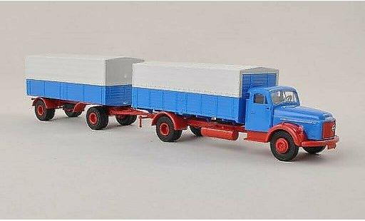 Volvo N88 Base 1/87 Brekina P/P-Zug azul con rotem Chassis coche miniatura