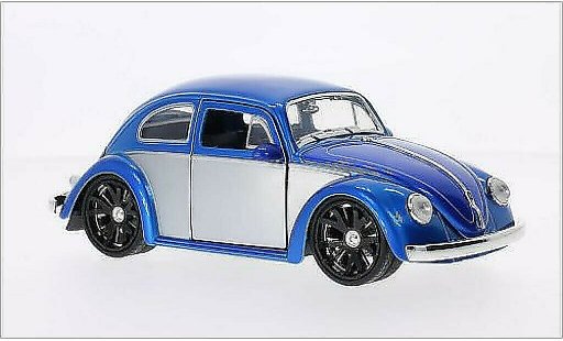 Volkswagen Beetle Base 1/24 Jada Toys (Kafer) Tuning azul/gris 1959 coche miniatura