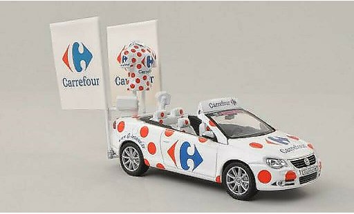 Volkswagen Eos Base 1/43 Norev Carrefour Tour de France 2011 coche miniatura