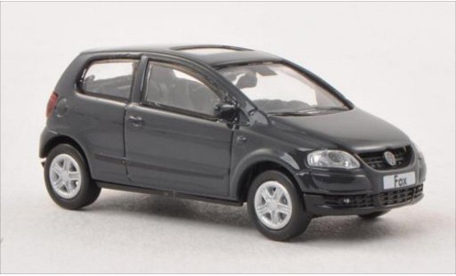 Volkswagen Fox Base 1/87 Norev gris 2005 coche miniatura