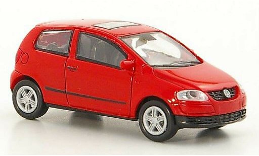 Volkswagen Fox Base 1/87 Norev rojo coche miniatura