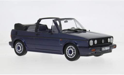 Volkswagen Golf 1/18 Norev Cabriolet Quartett blau 1992 1:18