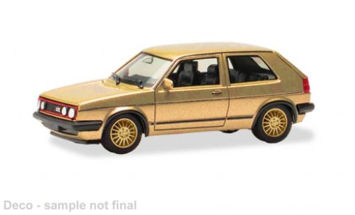 Volkswagen Golf 1/87 Herpa GTI gold 1:87 coche miniatura