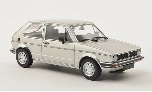 Volkswagen Golf Base 1/43 Minichamps GLS gris 1980 coche miniatura