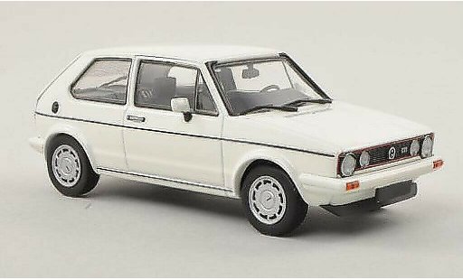 Volkswagen Golf GTI 1/43 Minichamps Pirelli blanco 1983 coche miniatura