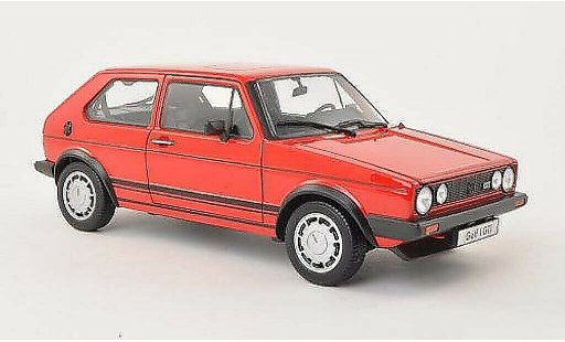 Volkswagen Golf GTI 1/18 Welly rojo 1982 coche miniatura