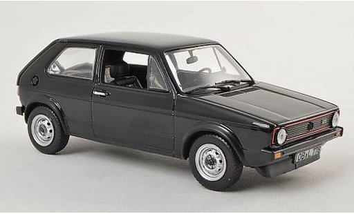 Volkswagen Golf GTI 1/43 Norev negro 1976 coche miniatura