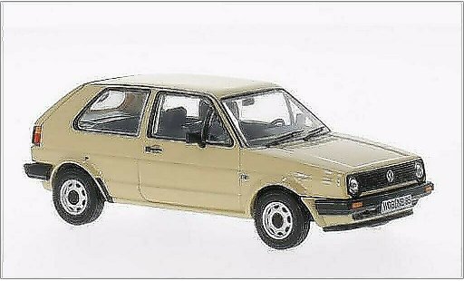 Volkswagen Golf Base 1/43 Vanguards 1.3C beige coche miniatura