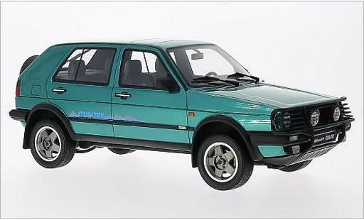 Volkswagen Golf Country 1/18 Ottomobile metalico verde coche miniatura