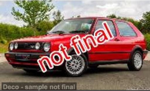 Volkswagen Golf 1/18 Solido II GTI rojo 1984 1:18 coche miniatura