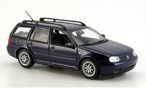 Volkswagen Golf Variant 1/43 Minichamps azul 1999 coche miniatura