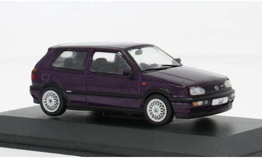 Volkswagen Golf 1/43 Solido MKIII VR6 lila 1994 1:43 coche miniatura