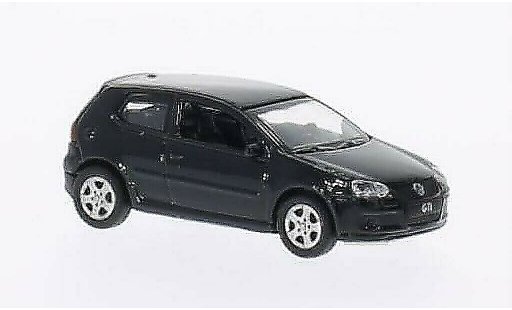Volkswagen Golf GTI 1/87 Welly negro coche miniatura