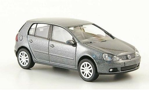 Volkswagen Golf Base 1/87 Wiking gris 5-Turer 2003 coche miniatura