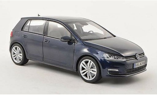 Volkswagen Golf Base 1/18 Norev azul 5-Turer coche miniatura