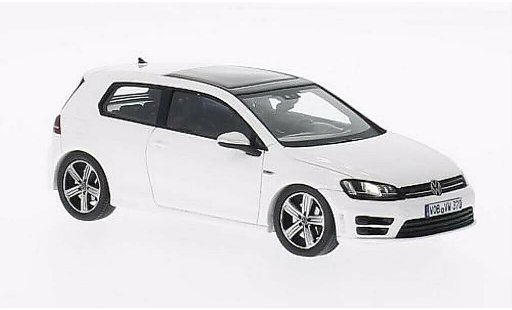Volkswagen Golf R 1/43 Spark blanco 2013 coche miniatura