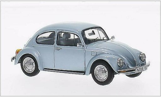 Volkswagen Kafer Base 1/43 Schuco 1600 &Atilde;�ltima Edici&Atilde;&sup3;n metalico azul coche miniatura