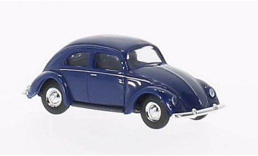 Volkswagen Kafer Base 1/87 Busch azul Brezelfenster 1951 coche miniatura