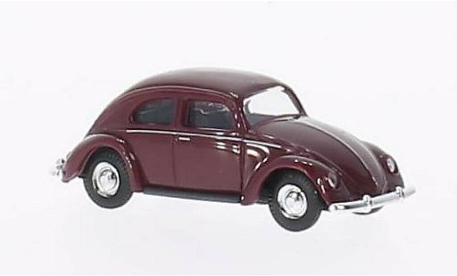 Volkswagen Kafer Base 1/87 Busch rojo Brezelfenster 1951 coche miniatura