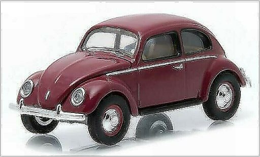 Volkswagen Kafer Base 1/64 Greenlight rojo 1951 coche miniatura