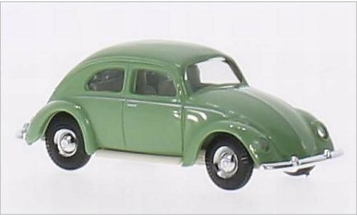 Volkswagen Kafer Base 1/87 Busch verde 1946 coche miniatura