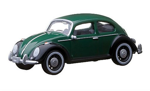 Volkswagen Kafer Base 1/64 Greenlight verde/negro coche miniatura