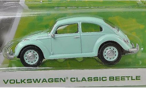Volkswagen Kafer Base 1/64 Greenlight turquesa coche miniatura