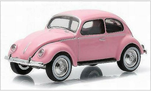 Volkswagen Kafer Base 1/64 Greenlight rosa 1949 coche miniatura
