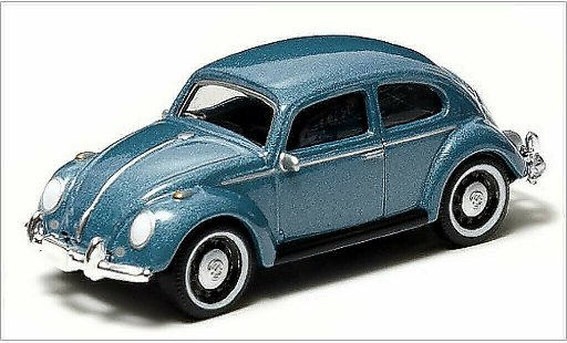 Volkswagen Kafer Base 1/64 Greenlight metalico azul coche miniatura