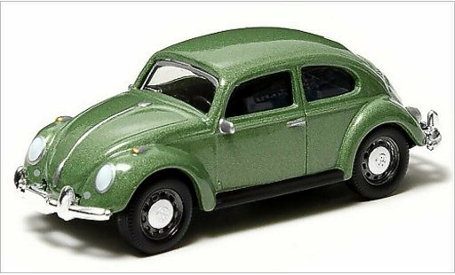 Volkswagen Kafer Base 1/64 Greenlight metalico verde coche miniatura