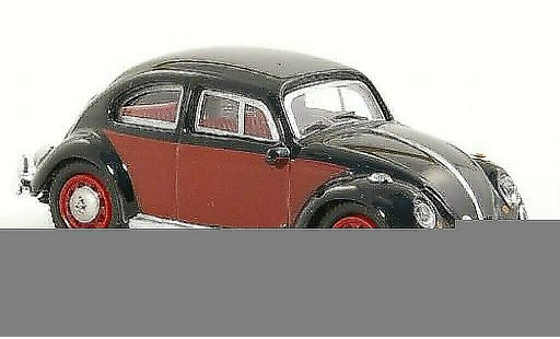 Volkswagen Kafer Base 1/87 Schuco negro/rojo coche miniatura