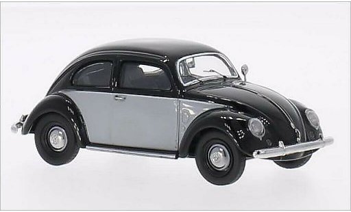Volkswagen Kafer Base 1/43 Schuco negro/gris coche miniatura