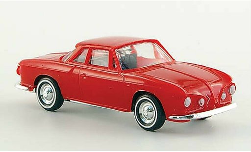 Volkswagen Karmann Ghia Coupe 1/87 Busch Ghia 1600 rojo coche miniatura