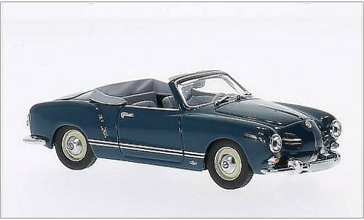 Volkswagen Karmann Ghia Base 1/43 Minichamps Ghia Convertible(tipo 14) azul 1957 coche miniatura