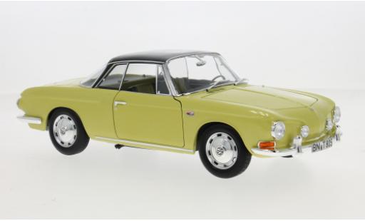 Volkswagen Karmann 1/18 Norev Ghia Typ 34 gelb/schwarz 1961 1:18 coche miniatura