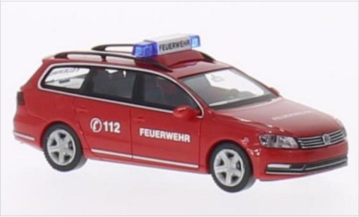 Volkswagen Passat B7 1/87 Wiking Variant Bomberos coche miniatura