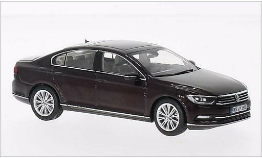 Volkswagen Passat B7 1/43 Herpa Limusina metalico rojo 2014 coche miniatura