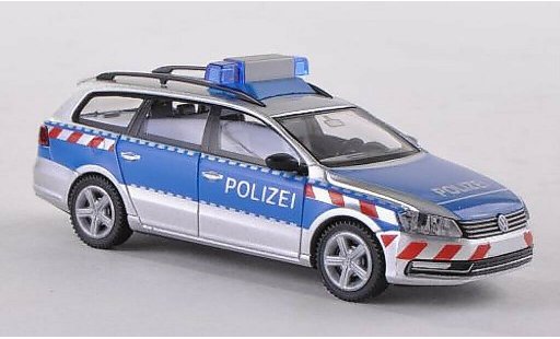 Volkswagen Passat B7 1/87 Wiking Variant Polic&iacute;a coche miniatura