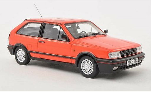 Volkswagen Polo G40 1/43 Neo IIF Coupe rojo 1991 coche miniatura