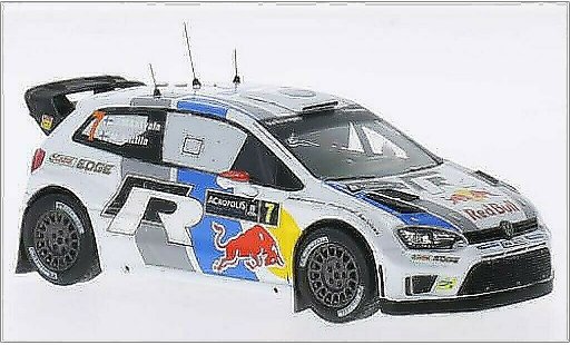 Volkswagen Polo WRC 1/43 IXO R No.7 Red Bull Rally WM Rally Acropolis 2013 coche miniatura